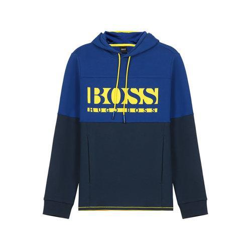 HUGO BOSS/雨果博斯 男卫衣 男士棉/聚酯纤维连帽长袖卫衣运动衫 50451159 商品图0