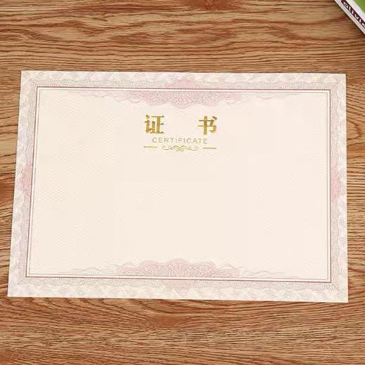 证书纸证书内页A4空白12开可打印内芯1张 商品图2