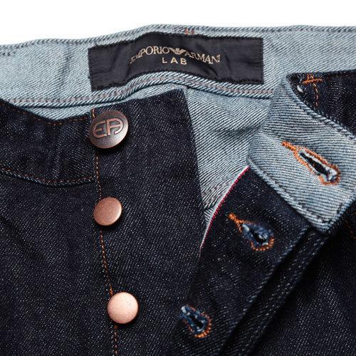 Emporio Armani/安普里奥阿玛尼【22春夏新款】男士棉质修身版牛仔裤长裤 3L1J75 1DJMZ 商品图4