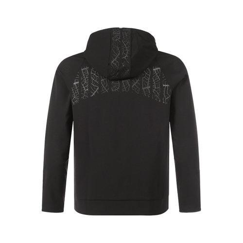 HUGO BOSS/雨果博斯【21秋冬新款】男士涤纶（再生）连帽运动衫上衣外套 50447863 商品图1