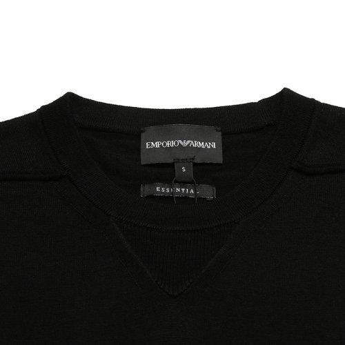 Emporio Armani/安普里奥阿玛尼【21秋冬新款】男士针织衫/毛衣 男士绵羊毛/莱赛尔纤维圆领长袖针织衫羊毛衫 8N1MUV 1MJWZ 商品图12