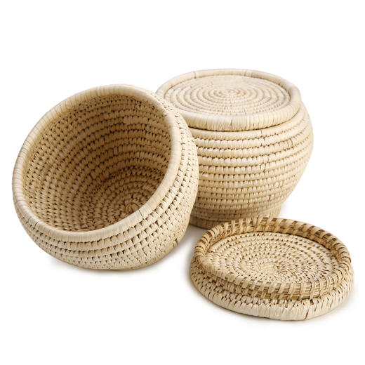 手工编织棋篓天然环保经久耐用防摔防撞 商品图4