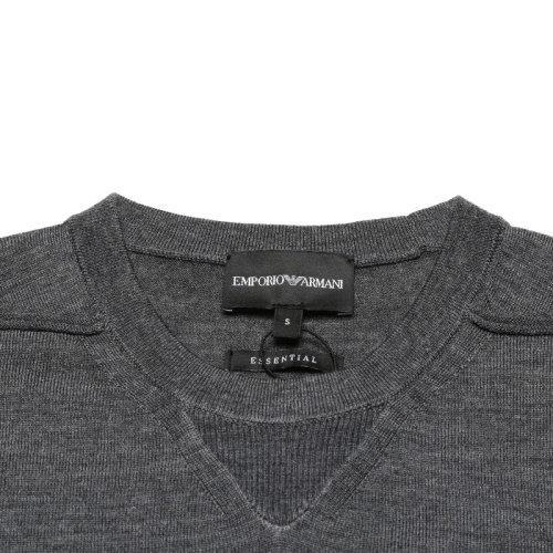 Emporio Armani/安普里奥阿玛尼【21秋冬新款】男士针织衫/毛衣 男士绵羊毛/莱赛尔纤维圆领长袖针织衫羊毛衫 8N1MUV 1MJWZ 商品图2