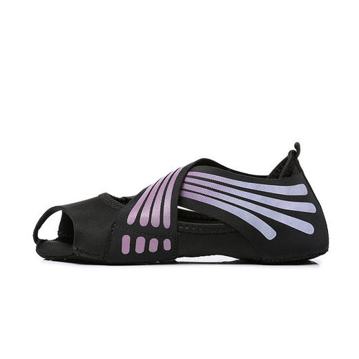 【瑜伽鞋】绑带空中瑜伽袜子防滑成年露指成人瑜珈鞋舞蹈鞋 商品图3