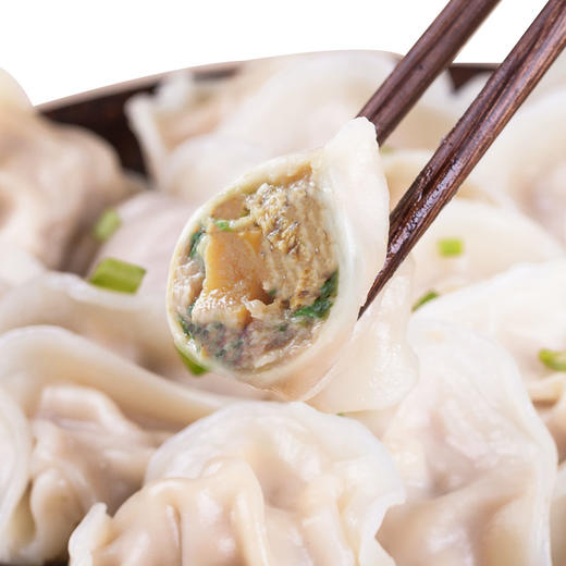 黄金鲍鱼牛肉饺子450±10g/袋 商品图1