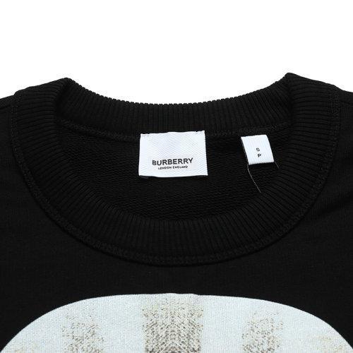 BURBERRY/博柏利【22春夏新款】男款棉质圆领长袖卫衣运动衫 80495671 商品图2