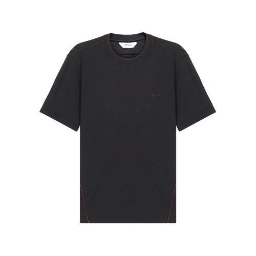 Z ZEGNA/杰尼亚 2021款 男士短袖T恤 男士棉/莫代尔纤维圆领短袖T恤 VW351 ZZ680 商品图0