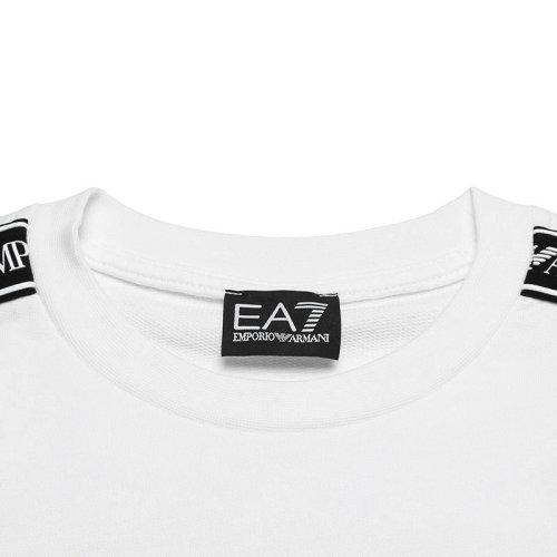 EA7阿玛尼【22春夏新款】男士LOGO系列棉质圆领长袖卫衣运动衫 3LPM39 PJ05Z 商品图2