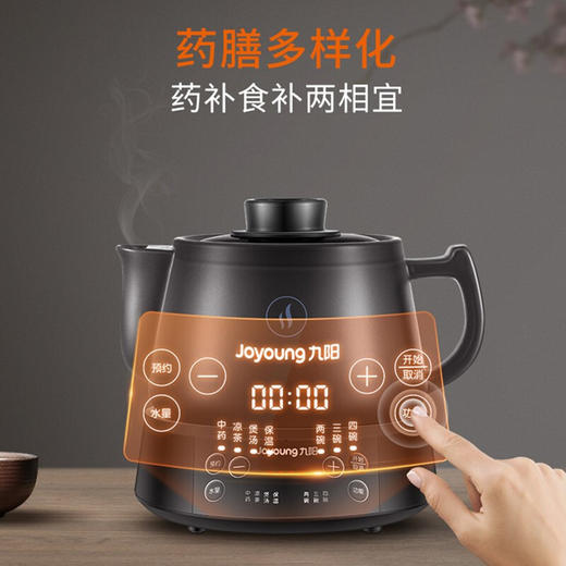 【智能药膳煲】Joyoung/九阳DGD4003BQ煎药壶熬分体式自动中药锅过滤药渣养生电砂锅电炖锅 商品图4