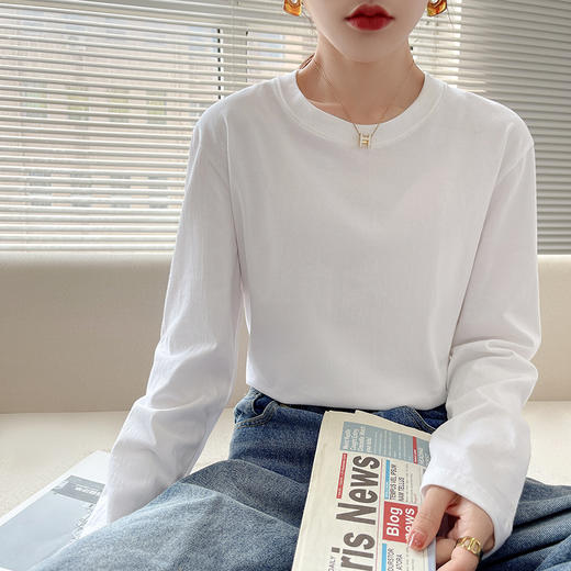 乔尼熊  黑白纯棉长袖 商品图4