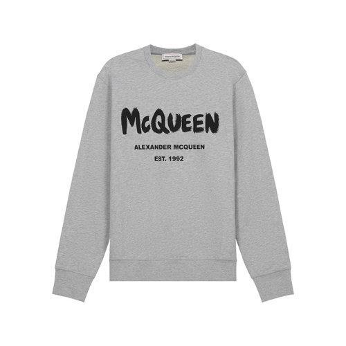 Alexander McQueen/亚历山大麦昆 2021款 男卫衣 男士棉质圆领长袖卫衣运动衫 662578 QRZ71 商品图5