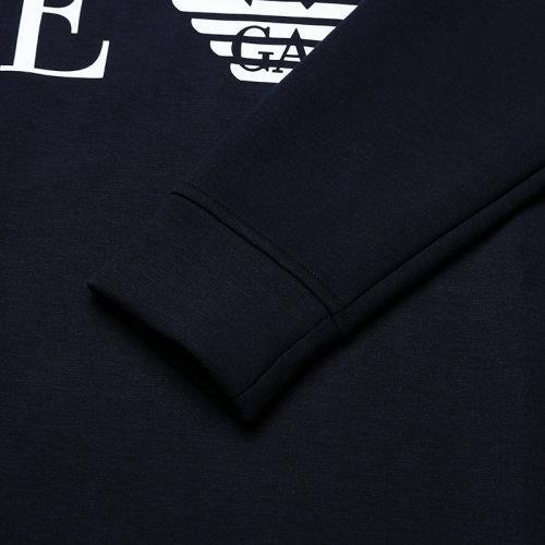 Emporio Armani/安普里奥阿玛尼 男卫衣 男士聚酯纤维圆领长袖卫衣运动衫 6H1MP1 1JDSZ 商品图4