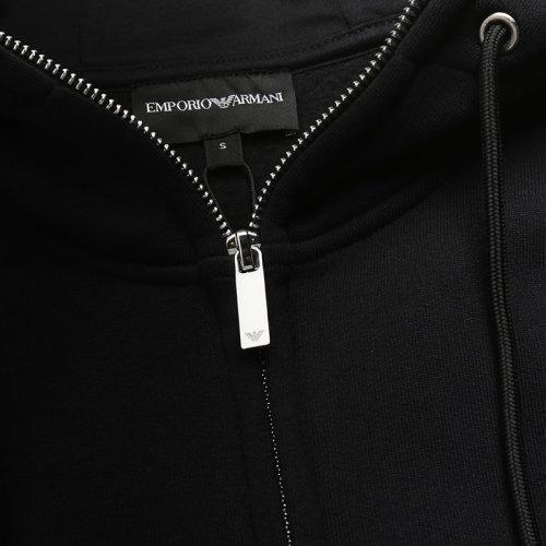 Emporio Armani/安普里奥阿玛尼 男卫衣男士棉质加绒款连帽拉链上衣外套 6K1B8P 1JM3Z 商品图3