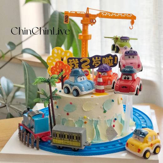 豪华交通游乐园蛋糕 商品图0