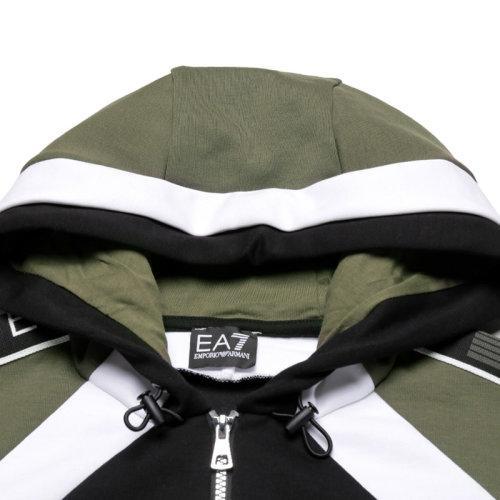 EA7/EA7 男士夹克 男士聚酯纤维/棉质连帽长袖运动衫外套 6HPM01 PJ3MZ 商品图17