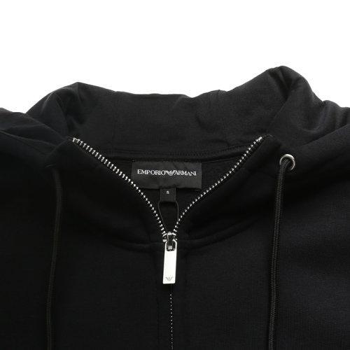 Emporio Armani/安普里奥阿玛尼 男卫衣男士棉质加绒款连帽拉链上衣外套 6K1B8P 1JM3Z 商品图2