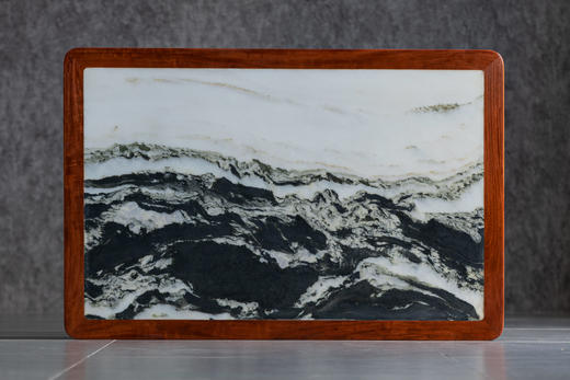 红桥红  家具严选  缅甸花梨（大果紫檀）【木面/云石面 88 拍卖款刀牙 平头案】 商品图3