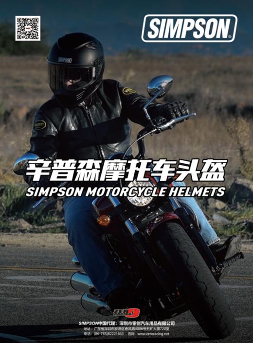SIMPSON SPEED BANDIT 摩托车头盔 商品图3