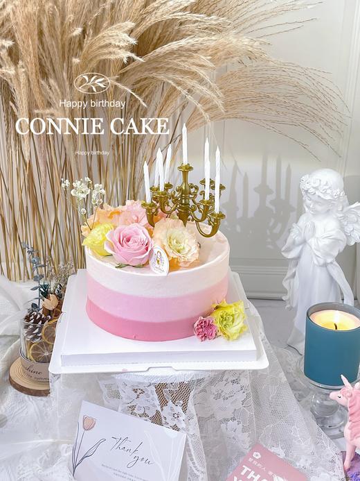 复古油画网红烛台鲜花生日蛋糕动物奶油 送朋友闺蜜 商品图2