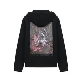 Emporio Armani/安普里奥阿玛尼 男卫衣男士棉质加绒款连帽拉链上衣外套 6K1B8P 1JM3Z