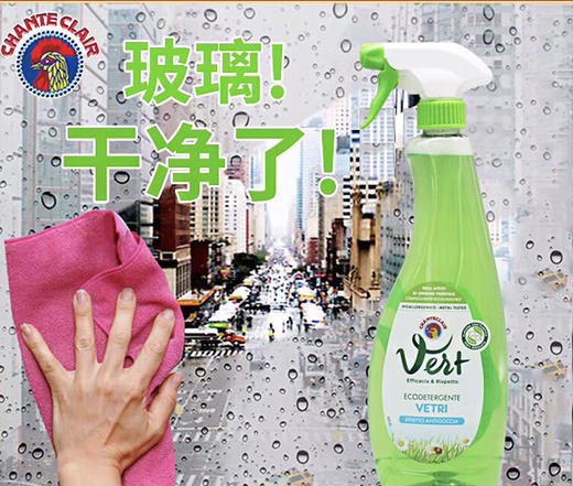 意大利大公鸡玻璃清洁剂-去污除垢清洗剂玻璃水-金卡会员5折 商品图1