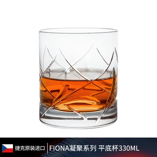 捷克进口BOHEMIA 菲奥娜凝聚系列威士忌杯对杯 商品图5