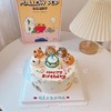 小动物卡通蛋糕（备注要什么小动物以及要画生日帽的小动物，无备注则按原图）-低糖处理无添加 商品缩略图8