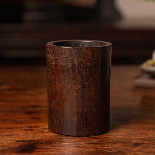 清 紫檀笔筒 商品图4