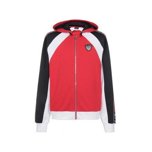 EA7/EA7 男士夹克 男士聚酯纤维/棉质连帽长袖运动衫外套 6HPM01 PJ3MZ 商品图10