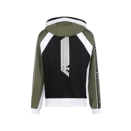 EA7/EA7 男士夹克 男士聚酯纤维/棉质连帽长袖运动衫外套 6HPM01 PJ3MZ 商品图16