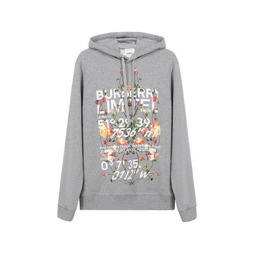 BURBERRY/博柏利 2021款 男卫衣 男款棉质连帽长袖卫衣运动衫 80375421 商品图0