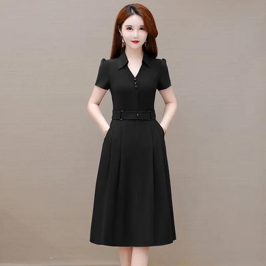 YX-大码女装POLO领时尚连衣裙女 商品图4