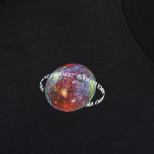 Emporio Armani/安普里奥阿玛尼 男卫衣男士棉质加绒款连帽拉链上衣外套 6K1B8P 1JM3Z 商品图9