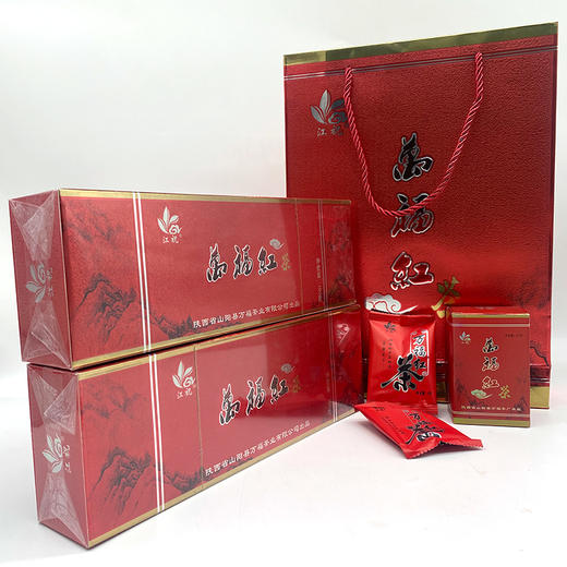 【宁商协作】山阳县 江祝万福红茶秦岭好茶100g*2盒袋装 商品图0