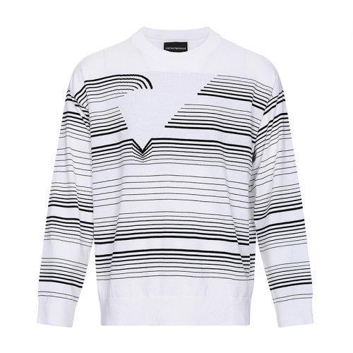 Emporio Armani/安普里奥阿玛尼 男士针织衫/毛衣 男士棉质圆领长袖针织衫 3Z1MYD 1MRTZ 商品图0