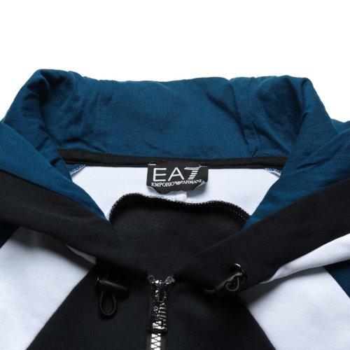 EA7/EA7 男士夹克 男士聚酯纤维/棉质连帽长袖运动衫外套 6HPM01 PJ3MZ 商品图2