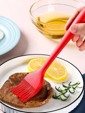戴德生活馆香彩硅胶油刷家用耐高温硅胶刷厨房烙饼耐高温煎饼烧烤刷烘焙小刷