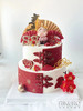 【祝寿D】翻糖百福祝寿鲜果蛋糕 商品缩略图0
