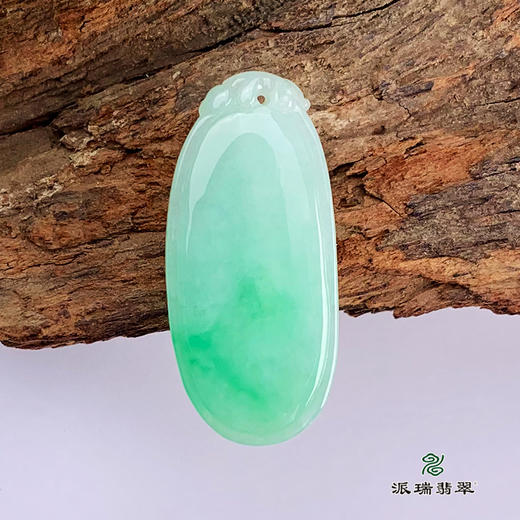 派瑞翡翠 翡翠挂件 糯种 绿色 商品图4