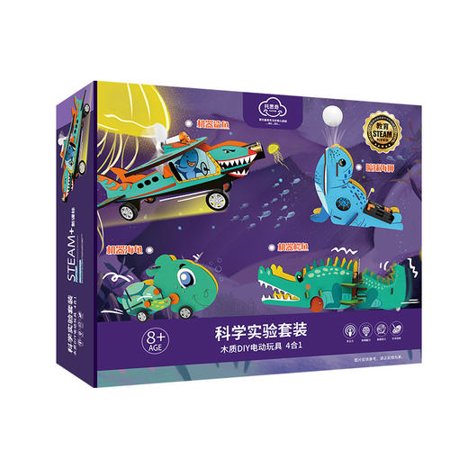 [爆款推荐】科学小实验套装学生科技DIY手工发明木质物理制作器材儿童玩具 商品图6