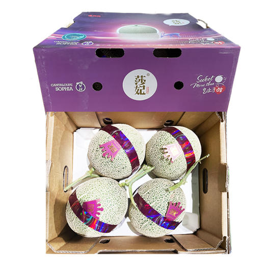 夏能莎妃网纹瓜（礼盒装） 商品图4