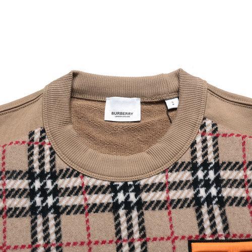 【国内现货】BURBERRY/博柏利 男卫衣 男款棉/山羊绒圆领长袖卫衣运动衫 803611 商品图2