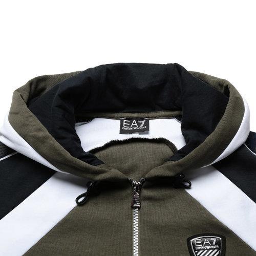 EA7/EA7 男士夹克 男士聚酯纤维/棉质连帽长袖运动衫外套 6HPM01 PJ3MZ 商品图7