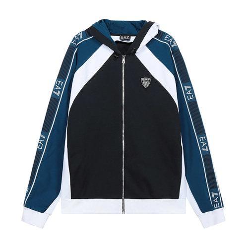 EA7/EA7 男士夹克 男士聚酯纤维/棉质连帽长袖运动衫外套 6HPM01 PJ3MZ 商品图0