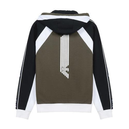 EA7/EA7 男士夹克 男士聚酯纤维/棉质连帽长袖运动衫外套 6HPM01 PJ3MZ 商品图6