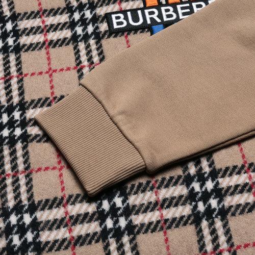 【国内现货】BURBERRY/博柏利 男卫衣 男款棉/山羊绒圆领长袖卫衣运动衫 803611 商品图4