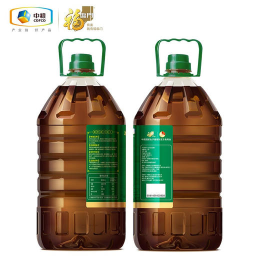 福临门家香味非转基因浓香压榨菜籽油5L 商品图3