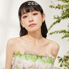 ZEGL纽扣小耳钉小众设计感耳环2022年新款潮925银针夏天气质耳饰 商品缩略图2