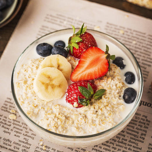 【买一送一】即食无蔗糖燕麦片  高纤膳食 满口营养 饱腹代餐 口感香滑 老少皆宜 低热量 1.05kg/瓶 商品图6