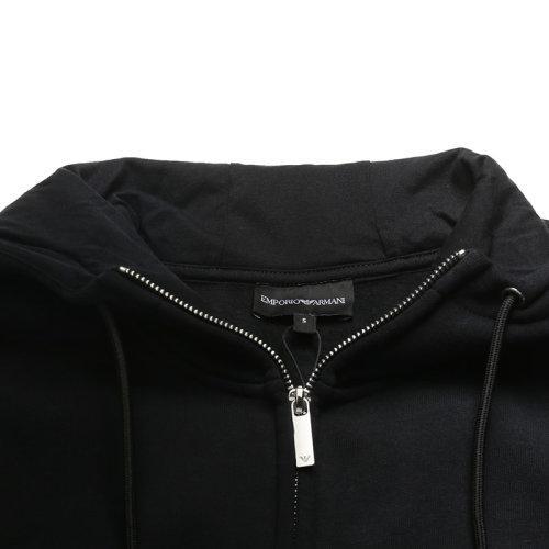 Emporio Armani/安普里奥阿玛尼 男卫衣男士棉质加绒款连帽拉链上衣外套 6K1B8P 1JM3Z 商品图7